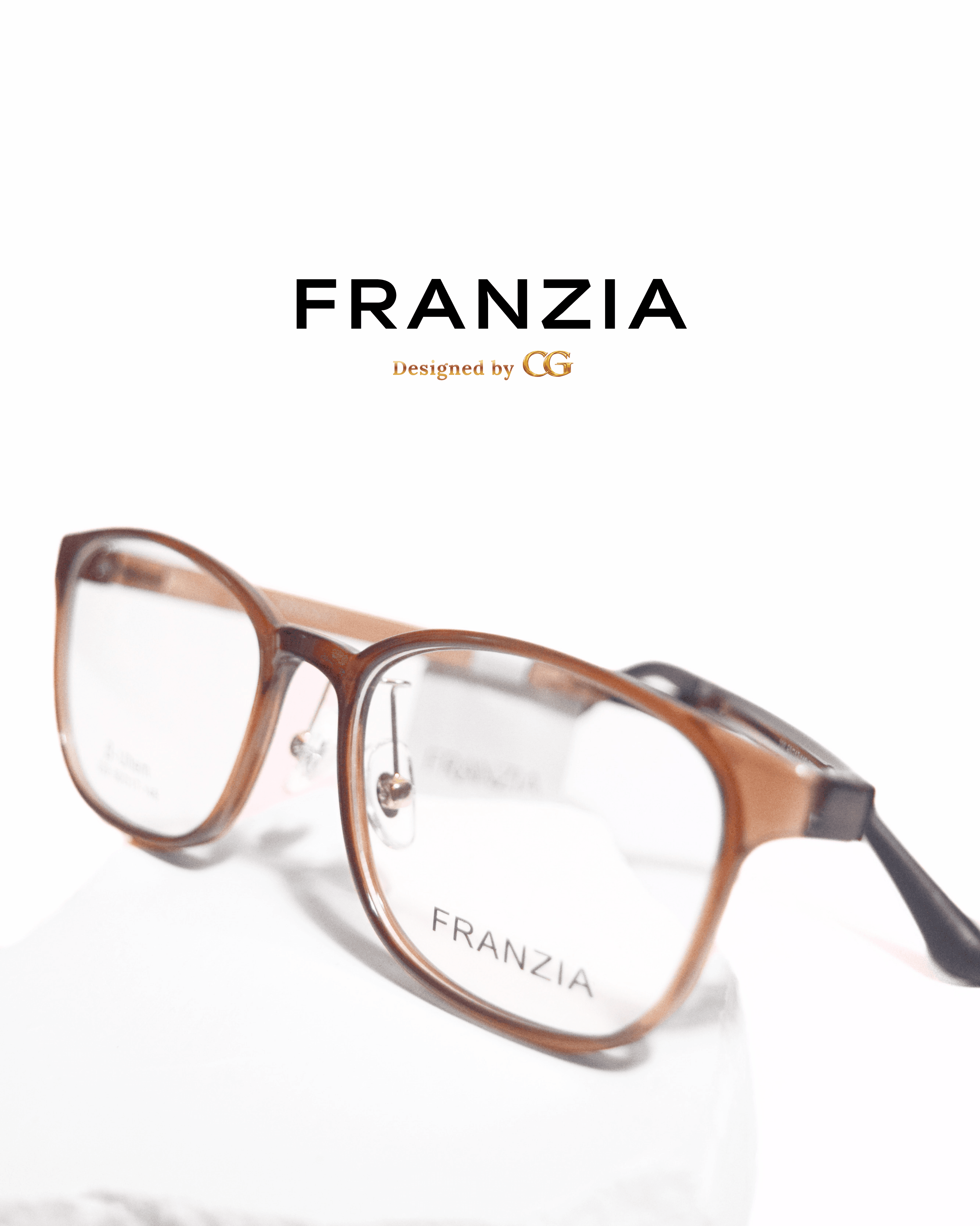 Gọng Kính Franzia – Bản Phối Màu Hổ Phách Ấm ÁP - FC220