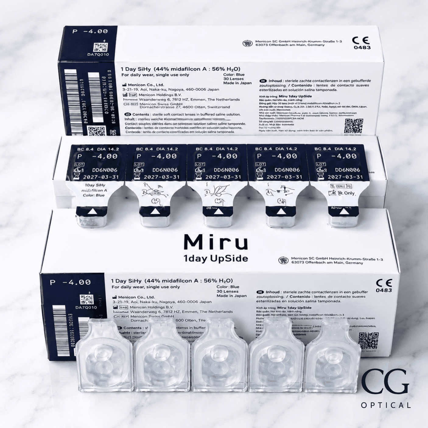 MIRU 1DAY UPSIDE – KÍNH ÁP TRÒNG NHẬT BẢN THẾ HỆ MỚI