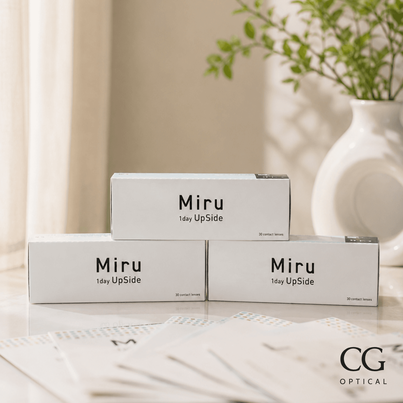 MIRU 1DAY UPSIDE – KÍNH ÁP TRÒNG NHẬT BẢN THẾ HỆ MỚI