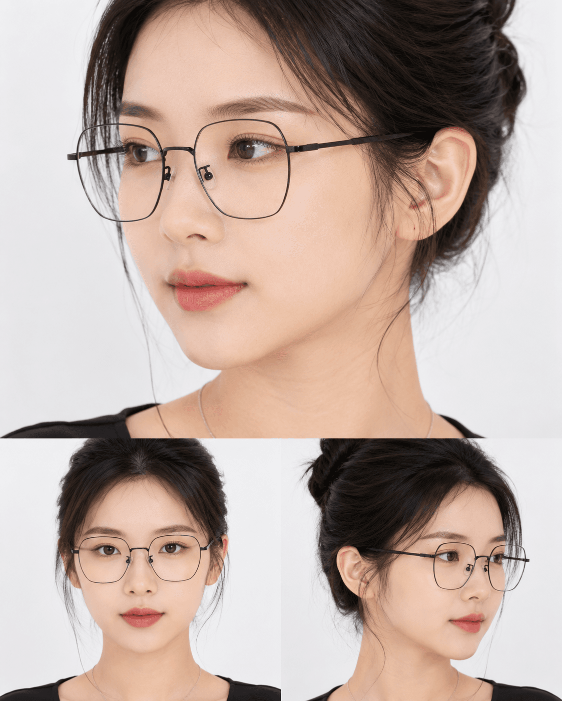 FRANZIA - Gọng kính Titanium - Nữ Thời Trang Mã JT_88070