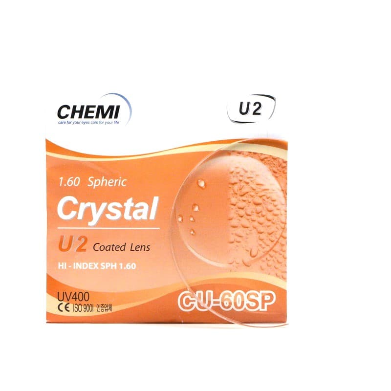 Tròng Kính Chemi 1.60 Crystal U2