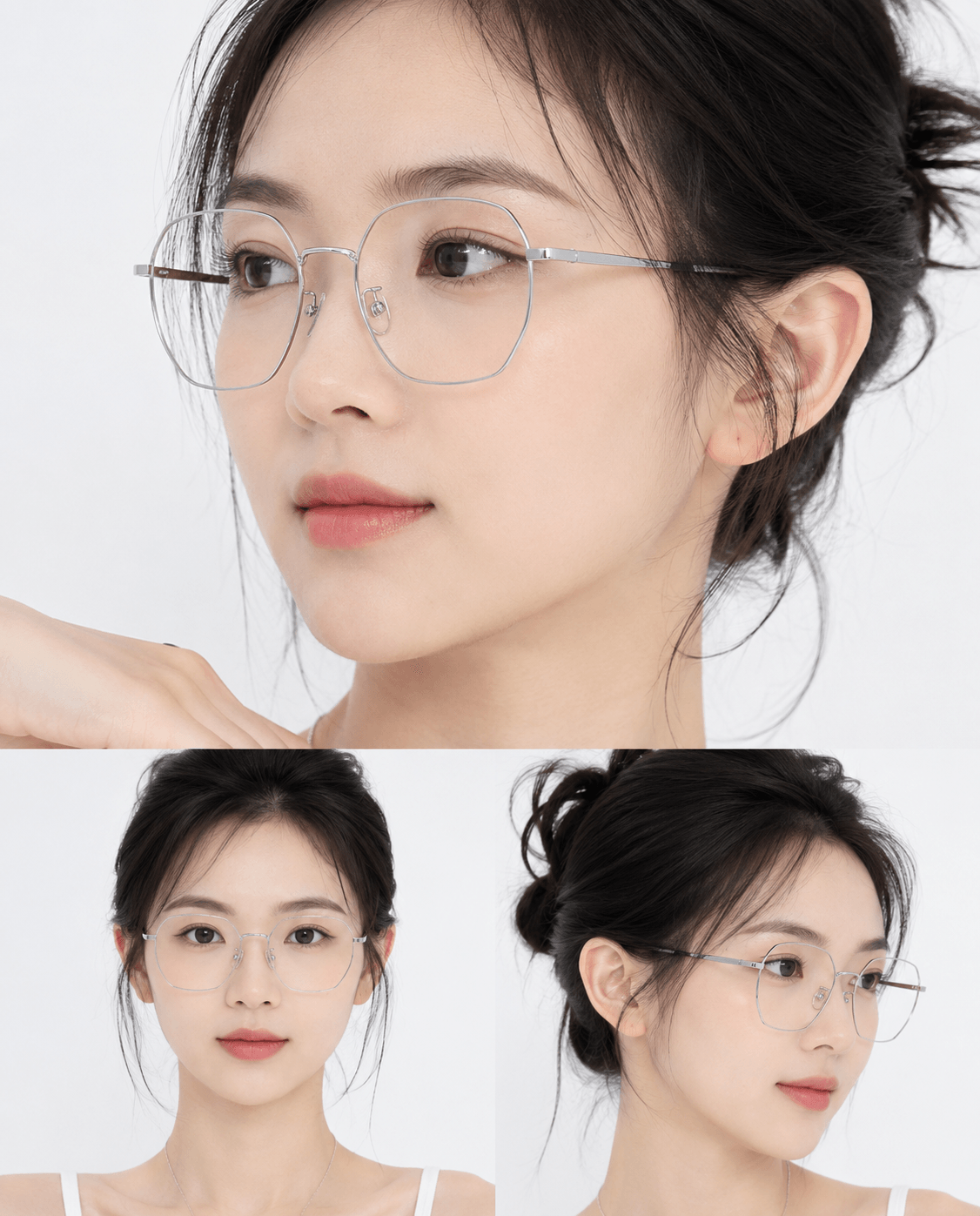 FRANZIA - Gọng kính Titanium - Thời Trang Mã JT_88061 - 2