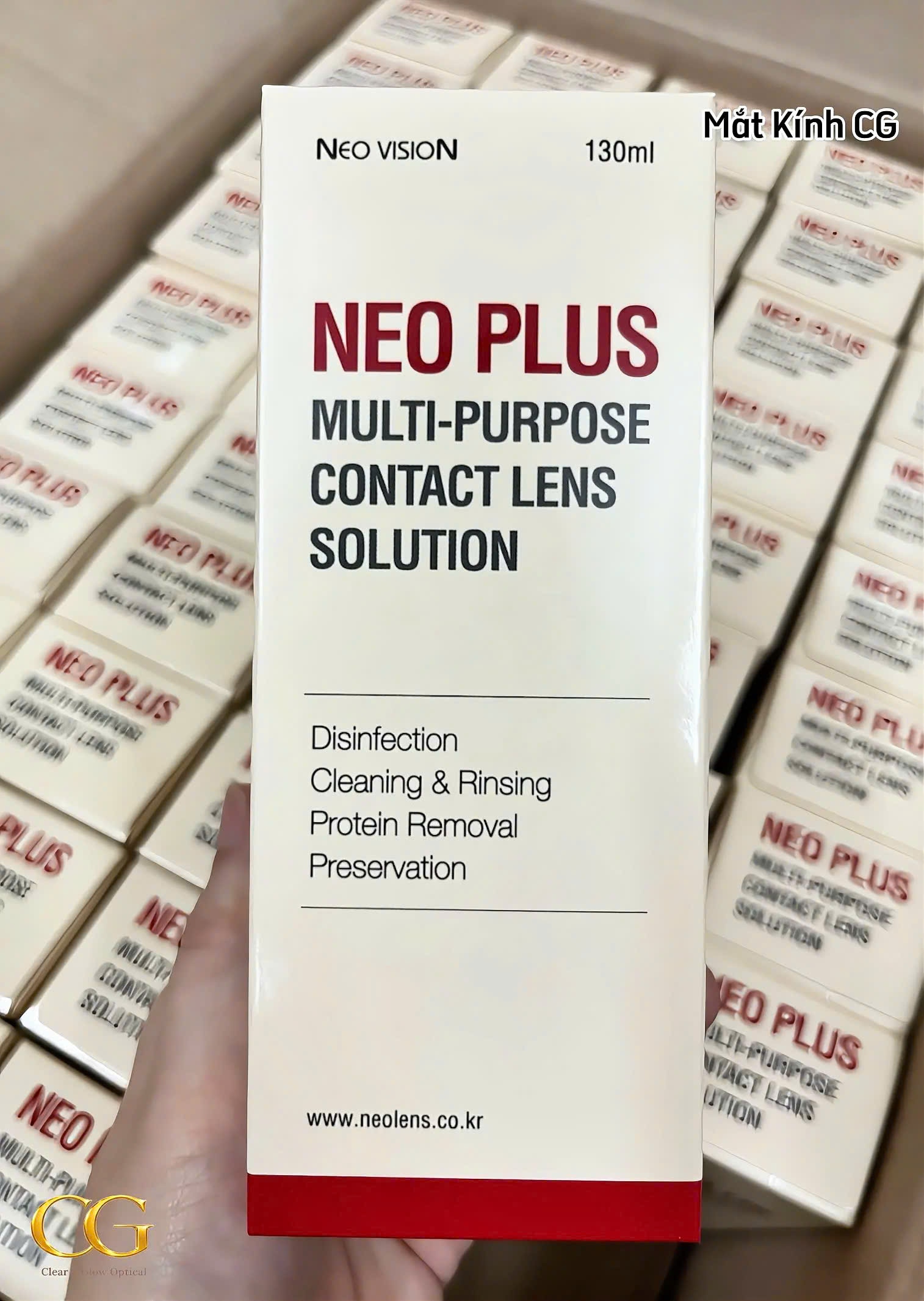 💧 NƯỚC NGÂM KÍNH ÁP TRÒNG NEO PLUS 130ML – HÀN QUỐC - 2