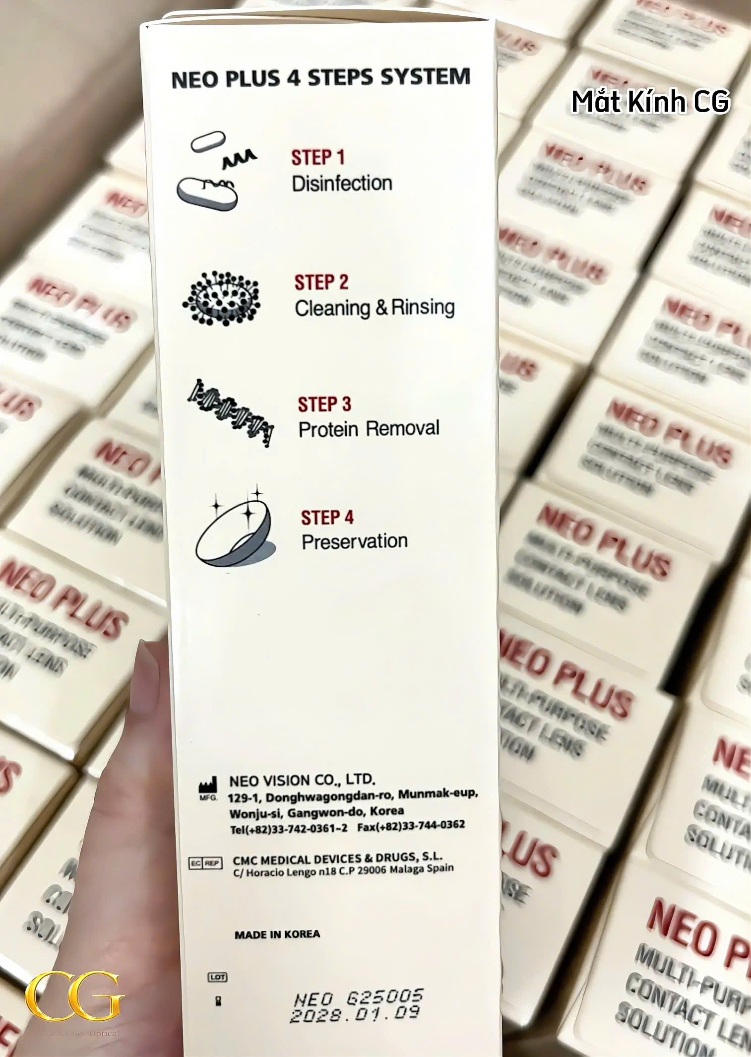 💧 NƯỚC NGÂM KÍNH ÁP TRÒNG NEO PLUS 130ML – HÀN QUỐC - 3