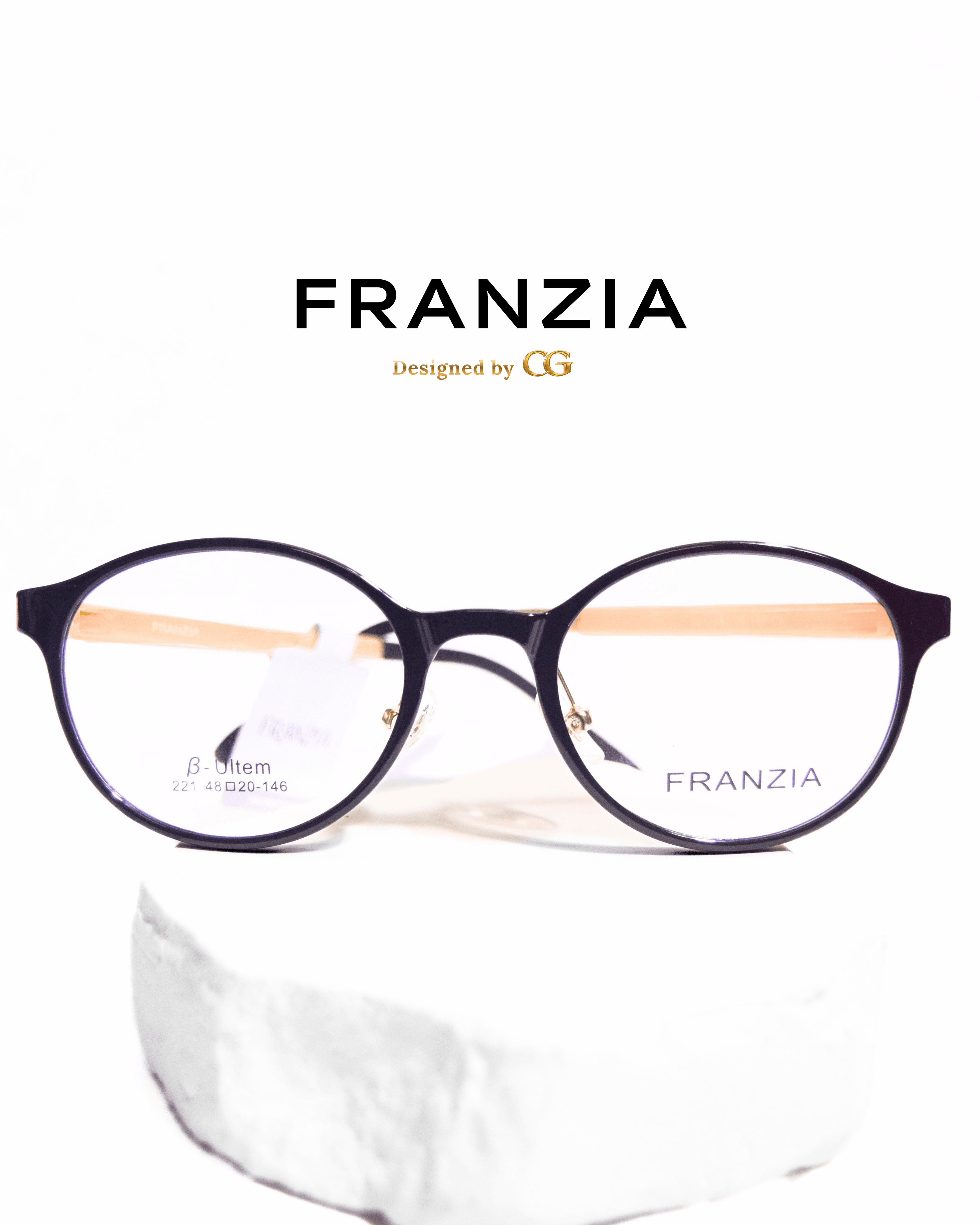 Gọng kính Franzia – Kính Gọng Panto Siêu Nhẹ - FC221 - 4