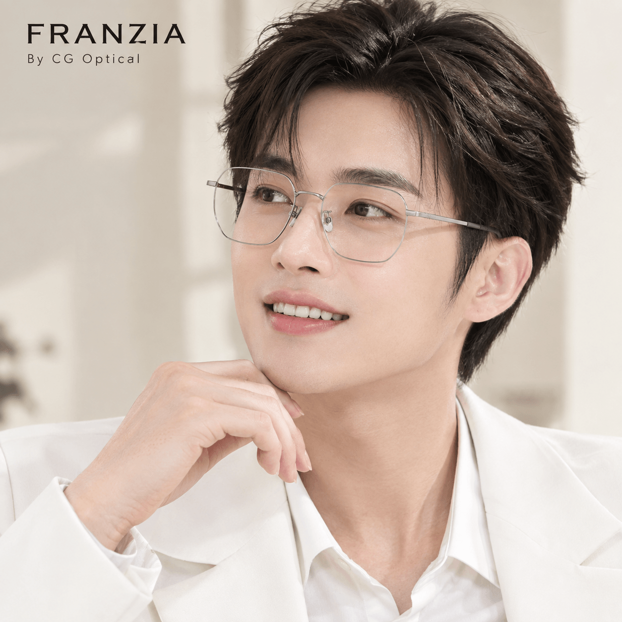 FRANZIA - Gọng kính Titanium - Unisex Thời Trang Mã JT_88066 - 1
